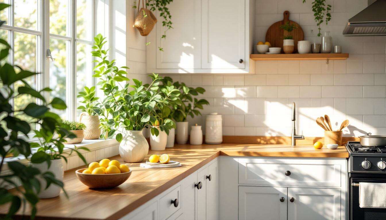 Comment garder une cuisine fraîche en été : astuces et conseils