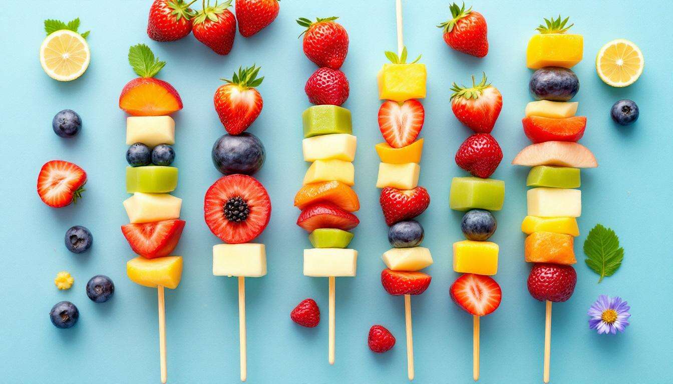 Peut-on préparer des brochettes de fruits à l'avance ?
